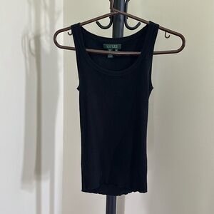 Lauren black tank top